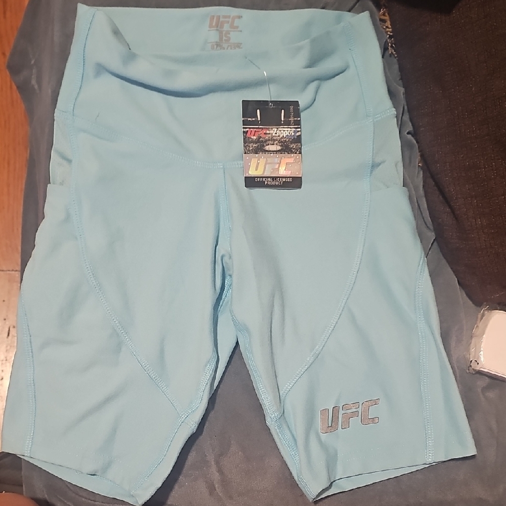 UFC Women's Sky Blue Athletic Shorts